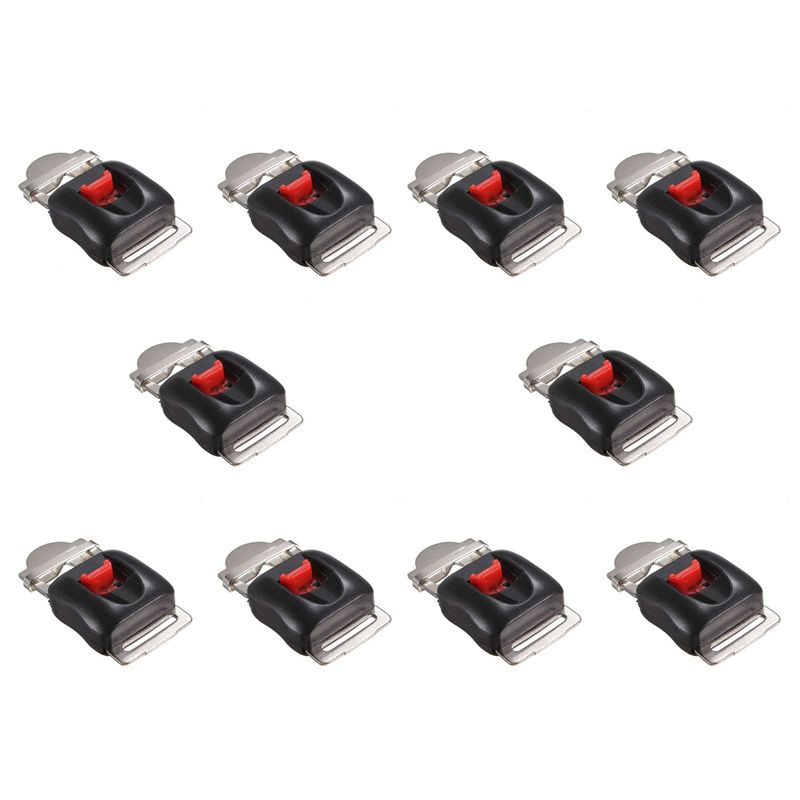 Quick Release Buckle Motorcycle Helmet - AB56-10X Clip Universale per Caschi da