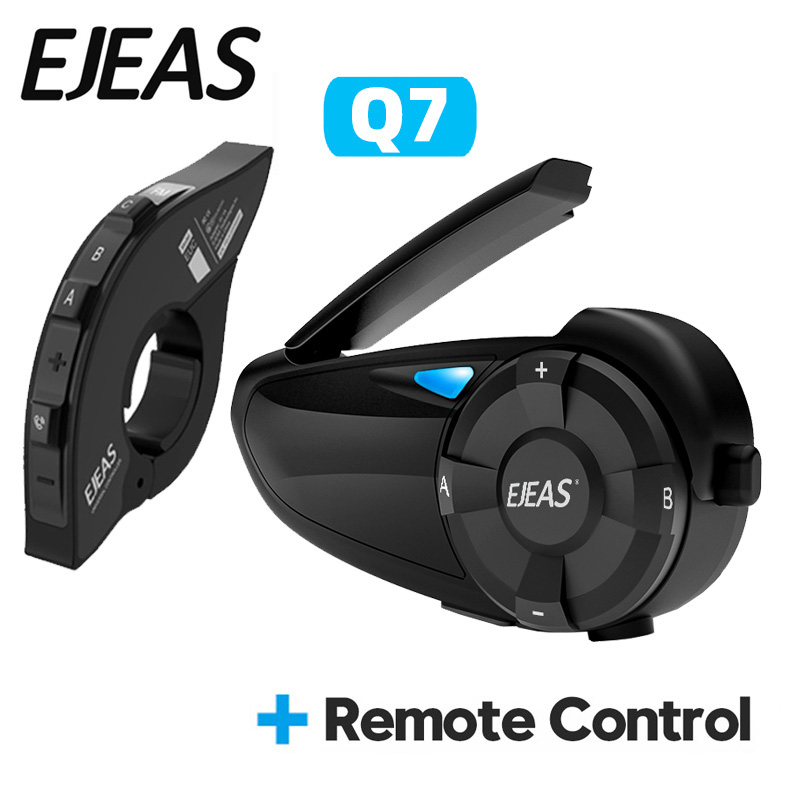 Universal Motorcycle Helmet Intercom Headset - EJEAS Q7 Casco moto Auricolare Interfono