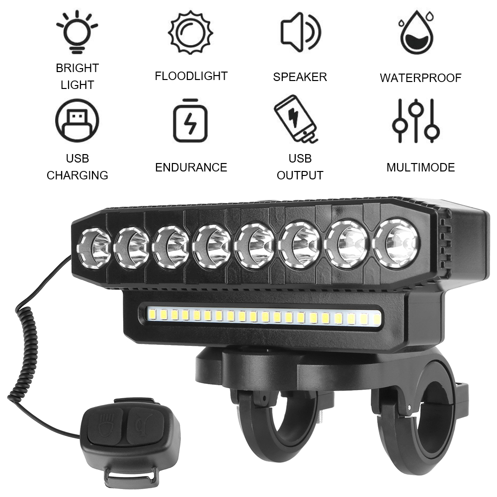 Universal Motorcycle Led Headlight Projector - Faretti per moto impermeabili Faro LED