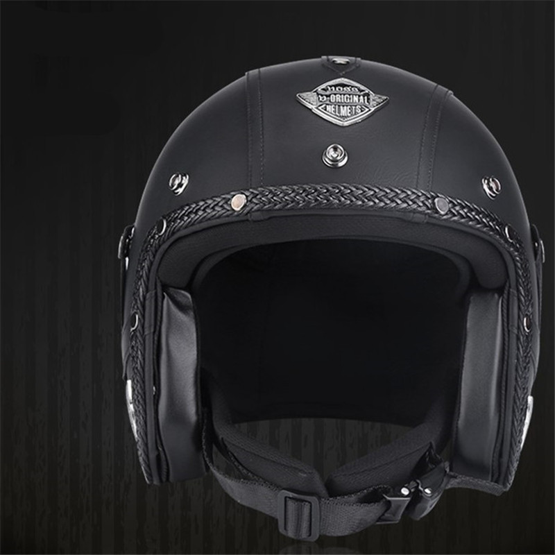 Vintage Open Face Retro Helmet - Nuovo arrivo caschi Open Face 3/4