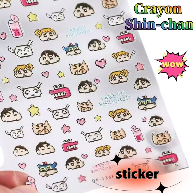 Atv Parts - Quaderno Creativo Crayon Shin-chan con Adesivi