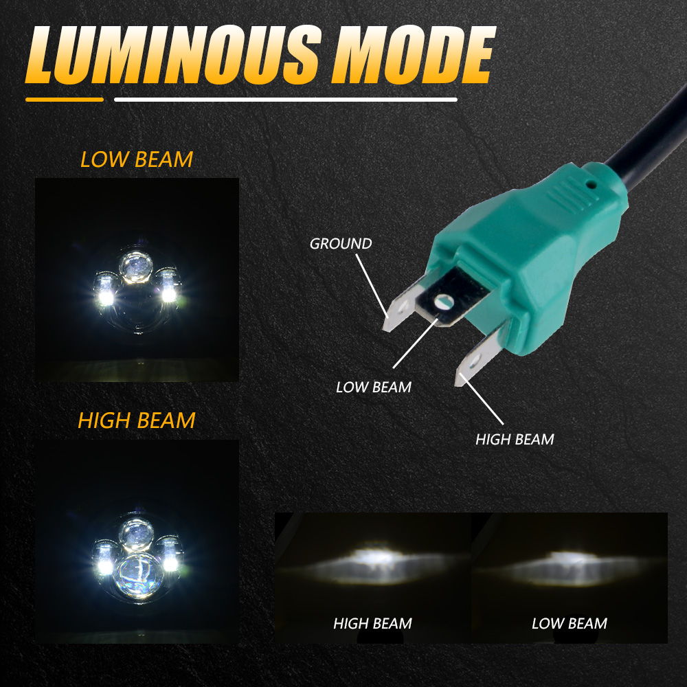 Faro anteriore universale a LE - Universal Motorcycle Led Headlight Projector recensione e prezzo