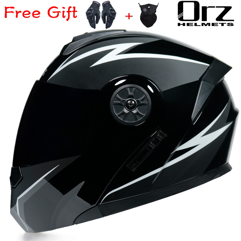 ORZ-161 Ultimo Modello di Casc - Dual Visor Motorcycle Racing Helmet recensione e prezzo