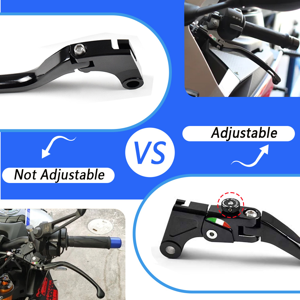 Leve Frizione Pieghevoli CNC R - Cnc Aluminum Adjustable Brake Clutch Levers recensione e prezzo