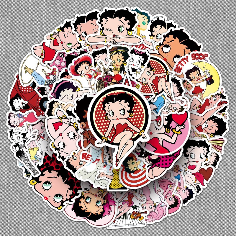 50 adesivi Betty Boop ad alta  - Atv Parts recensione e prezzo