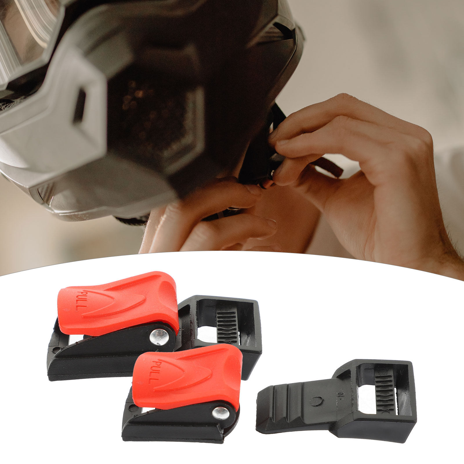 10 pezzi di fibbie a sgancio r - Quick Release Buckle Motorcycle Helmet recensione e prezzo